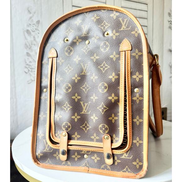 Louis Vuitton Monogram Sac Chien 50 Pet Carrier - Picture 8 of 13